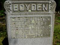 Boyden, Emelius E. and Katherine E. (Koppler)